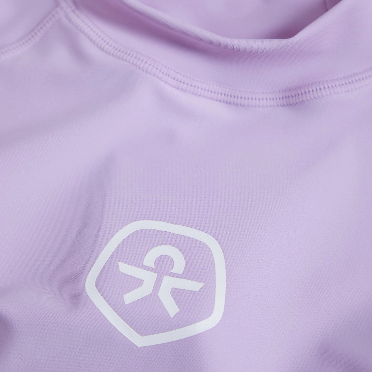 high waisted Ocean Holiday Color Kids Lavender Mist T-Shirt L/S - Solid