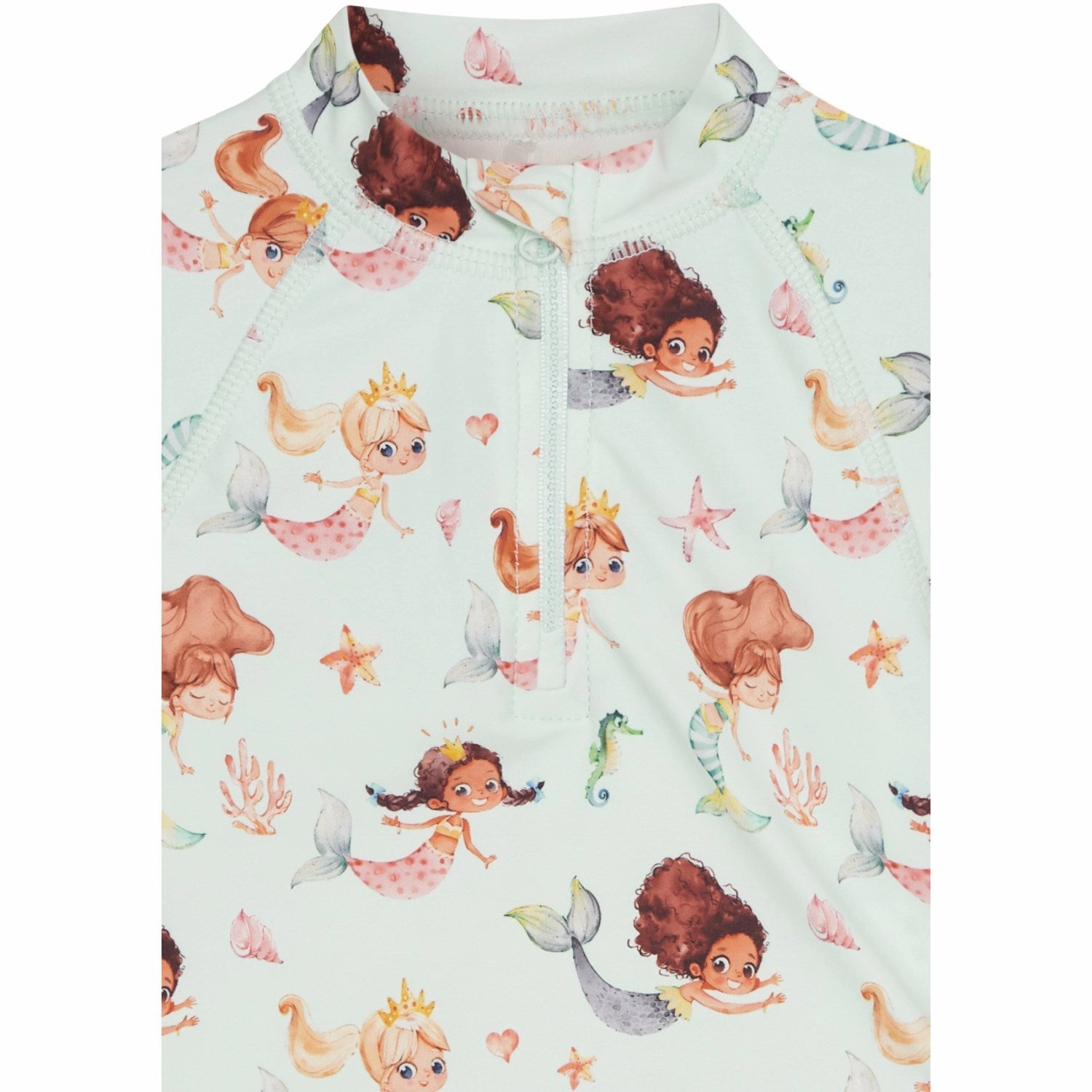 Best Seller Hust & Claire Wan Blue Maiak Swim Blouse