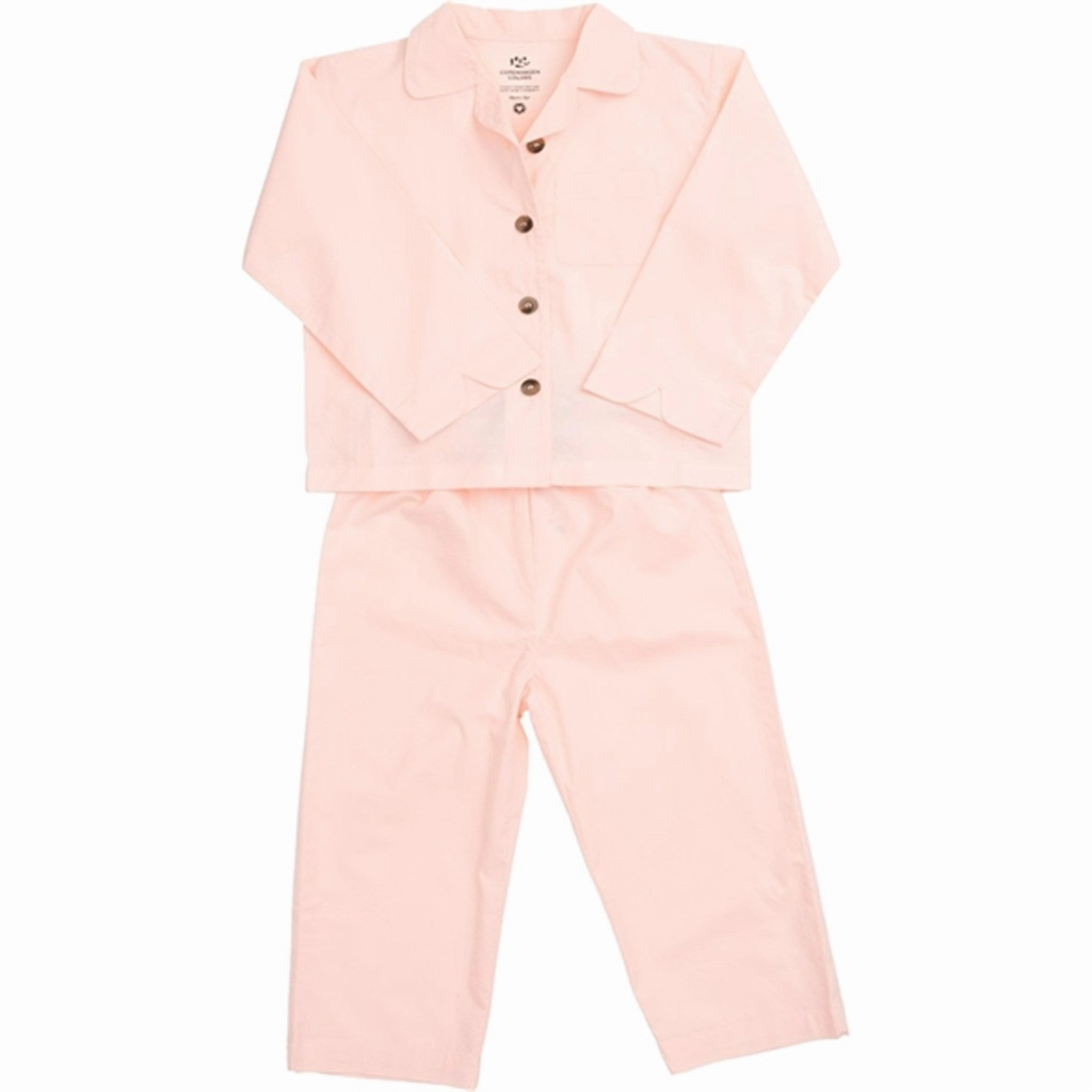 Copenhagen Colors Soft Pink 2-Pak Pyjamas Set ChafeResistant Edges