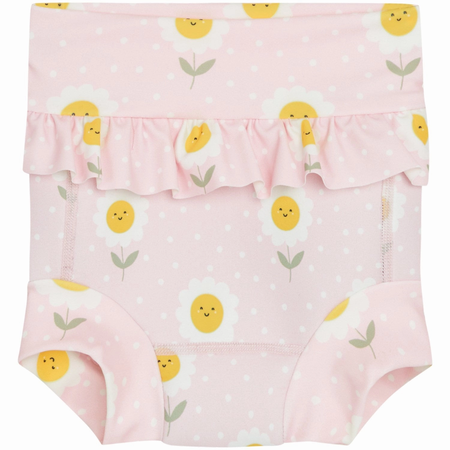 Compression Lock Hem Four Way Stretch Technology Hust & Claire Icy Pink Harumi Swim Trunks