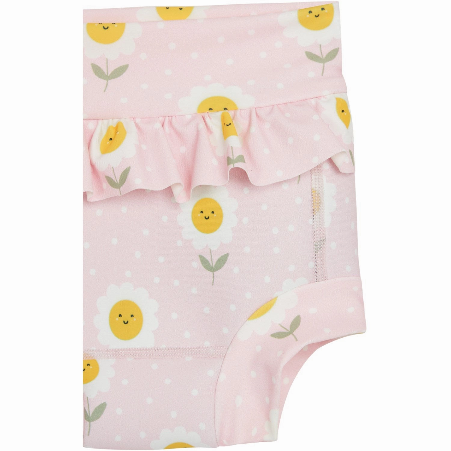 Hust & Claire Icy Pink Harumi Swim Trunks Girls Trip Textured-Surface