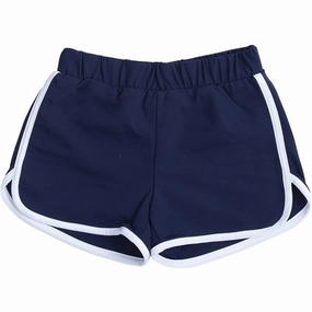 Anti Snag Fabric Chic Appeal Petit Crabe Blue Alexa Swim Shorts