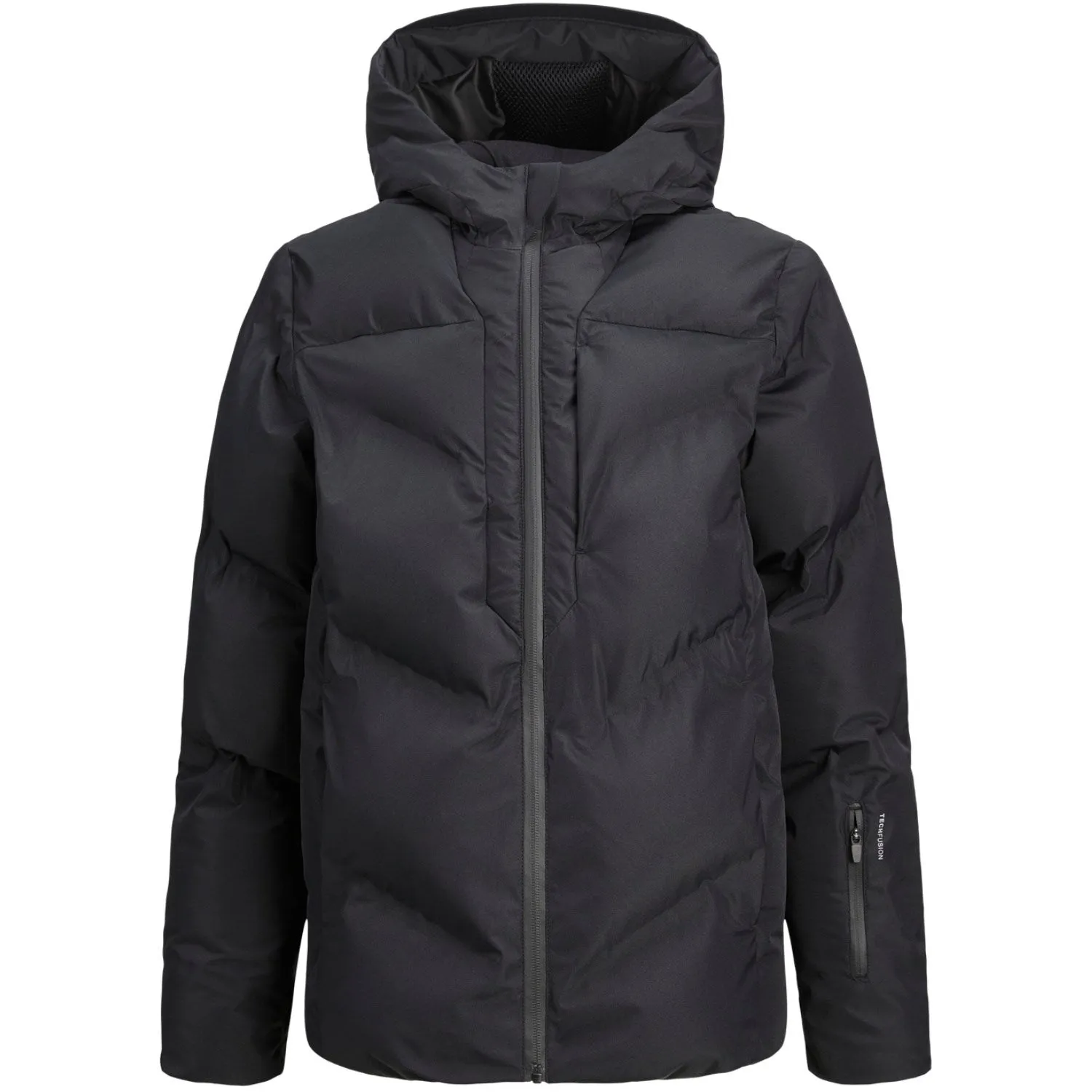 detachable sleeves Jack & Jones Junior Black Coslay Heat Quilted Puffer Jacket