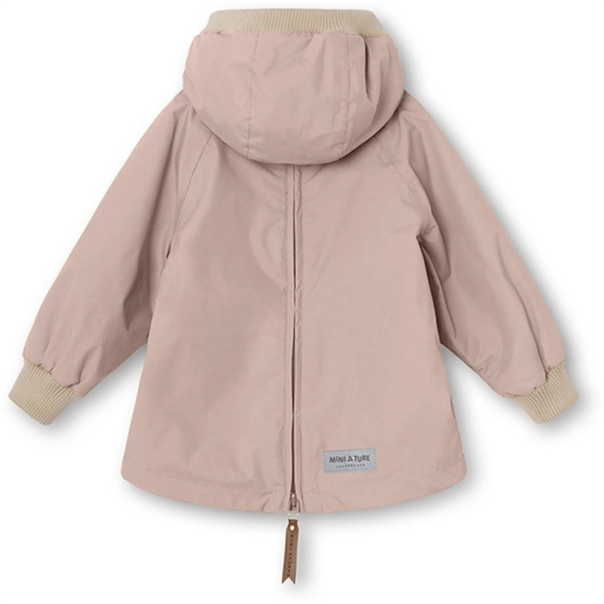 Breathable Lining MINI A TURE Baby Vito Spring Anorak Rose Smoke