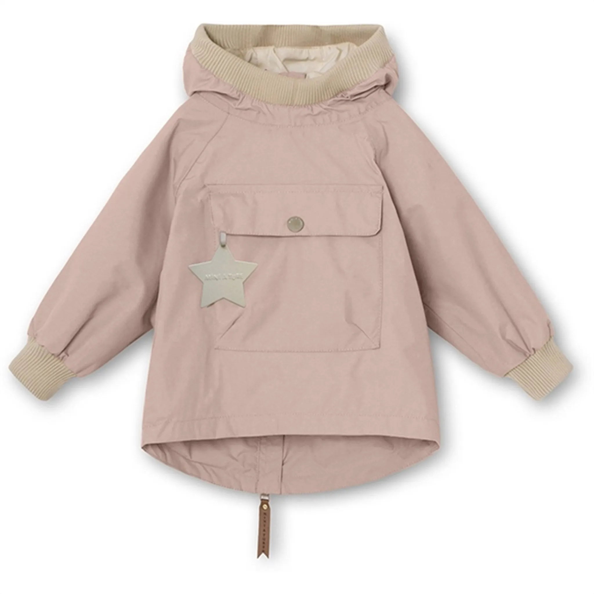 Folder MINI A TURE Baby Vito Spring Anorak Rose Smoke