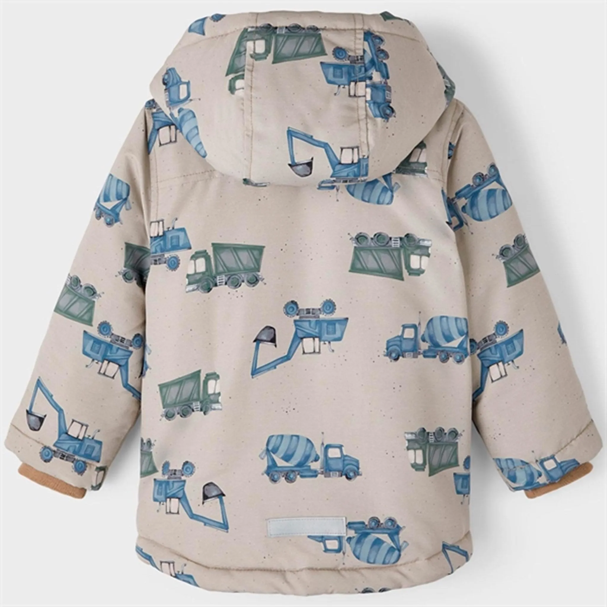 construction workers Quilted Panels Name it Weathered Teak Max Jacket Digger