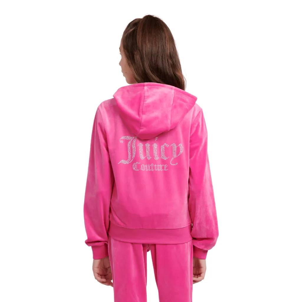 Flatlock Seam Technology global Juicy Couture Diamante BC Tracksuit Junior