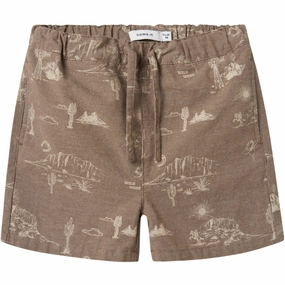 Name It Walnut Hestern Regular Shorts Workout Ready Design