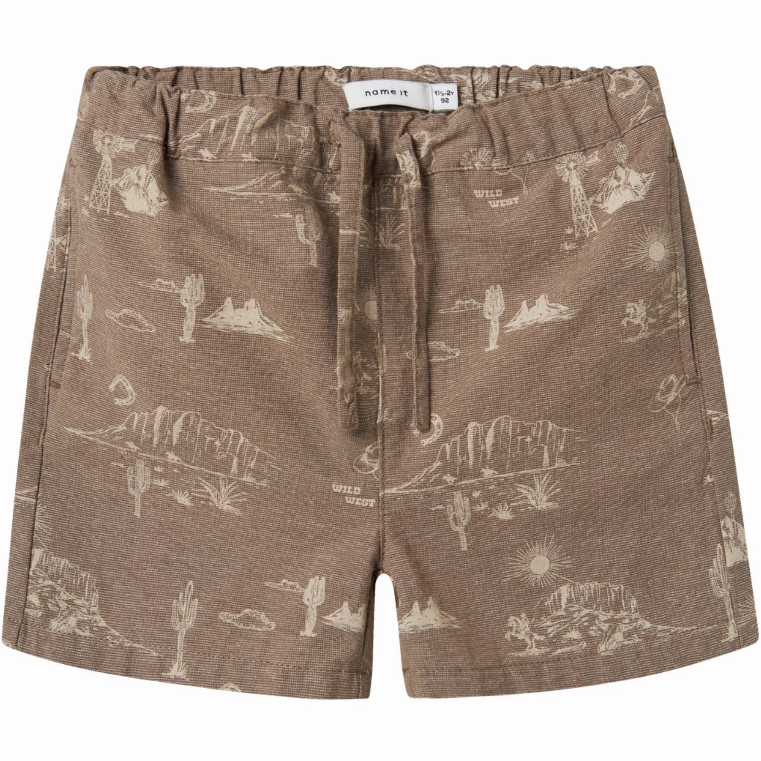 Name It Walnut Hestern Regular Shorts Workout Ready Design