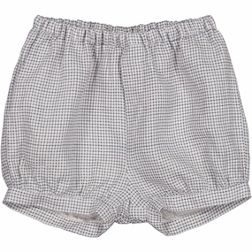 MarMar Linen Mini Check Pabi S Shorts Classic Vibe Cool Comfort