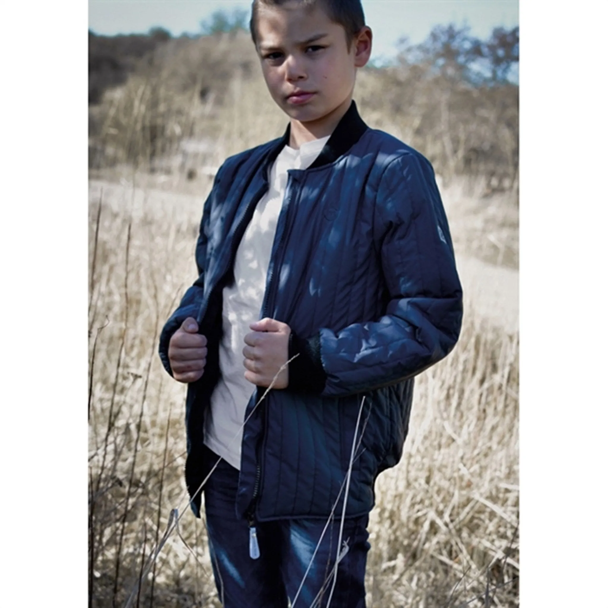 custom-fit Mikk-Line Thermo Jacket Blue Nights