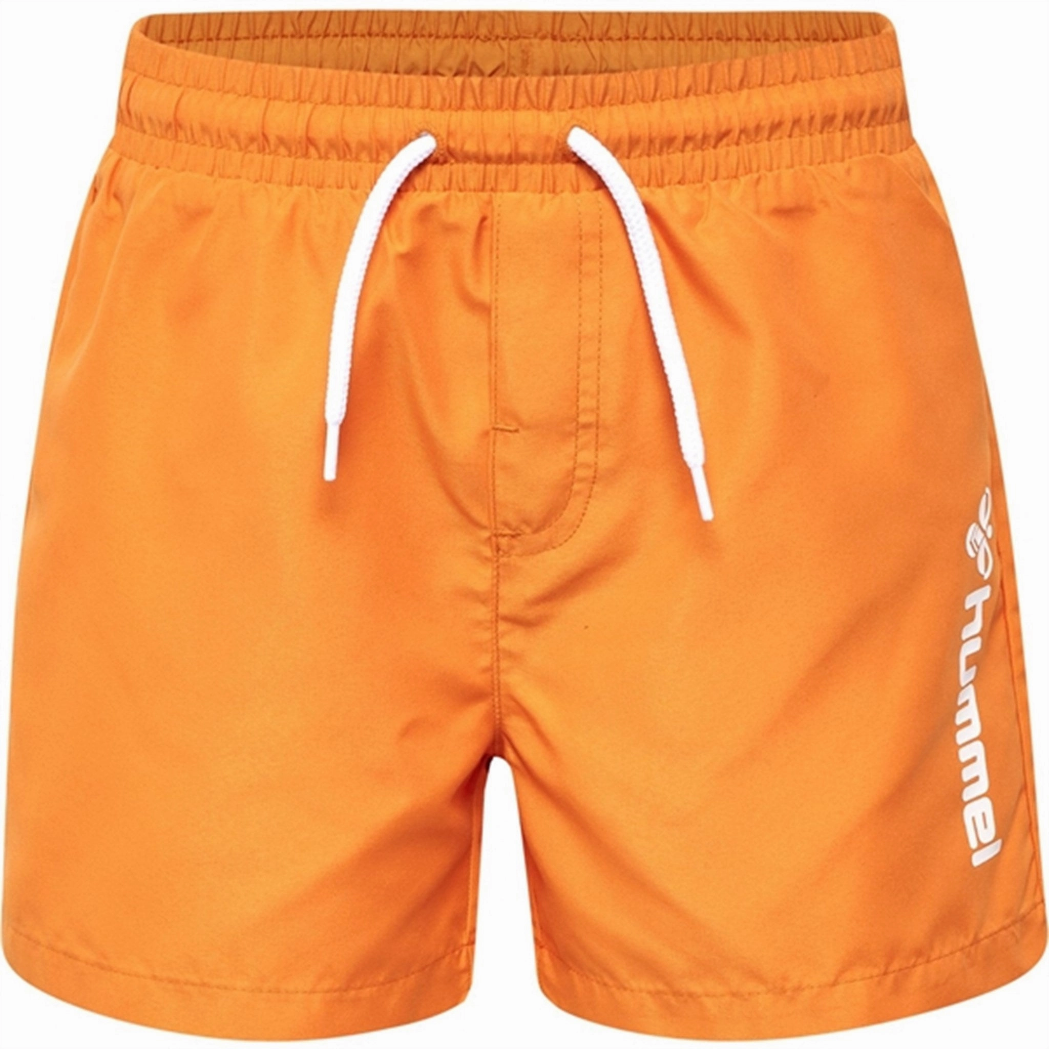 Hummel Bondi Swim Shorts Persimmon Orange Vibrant Style