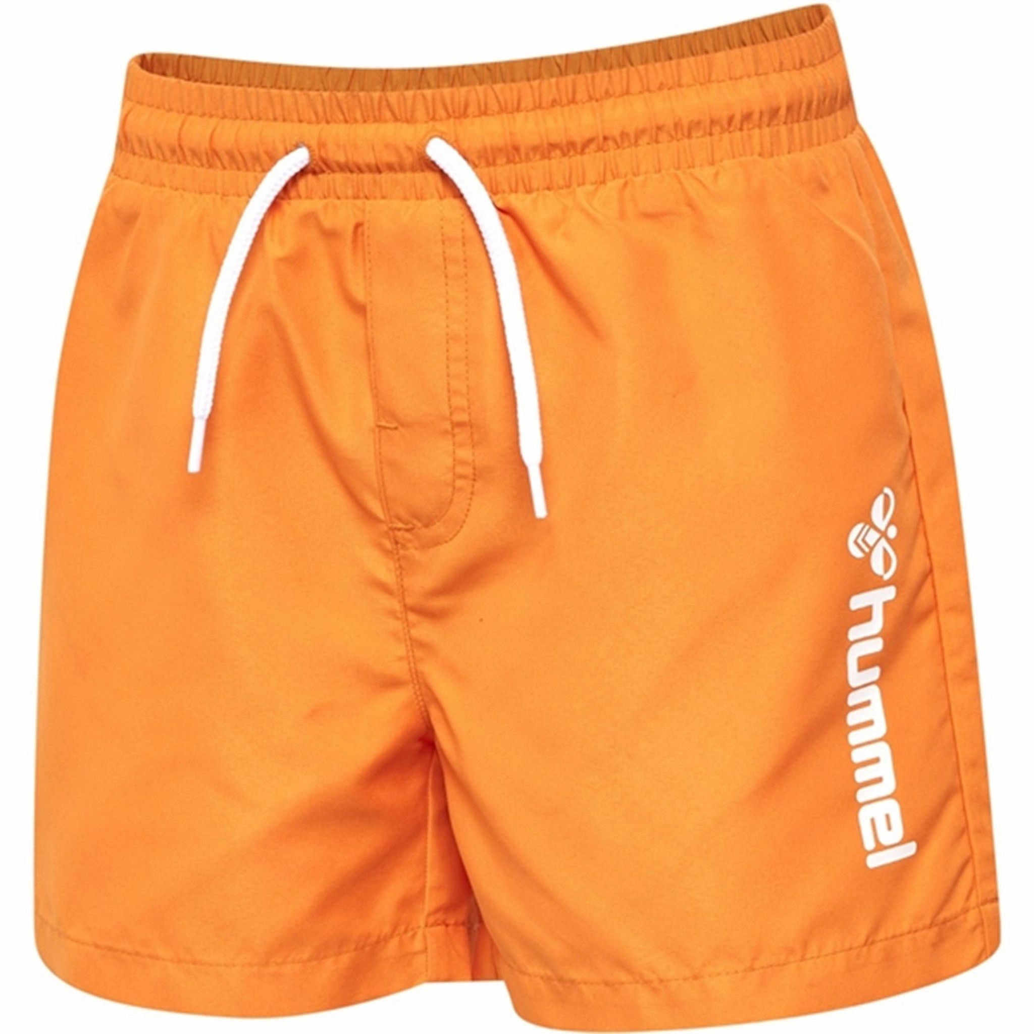 Hummel Bondi Swim Shorts Persimmon Orange Cheeky-Fit Fresh Look
