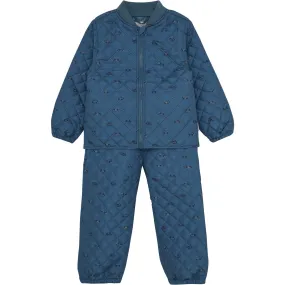 CeLaVi Ice Blue Thermal Set - AOP Decorative-Design Patterned-Fabric