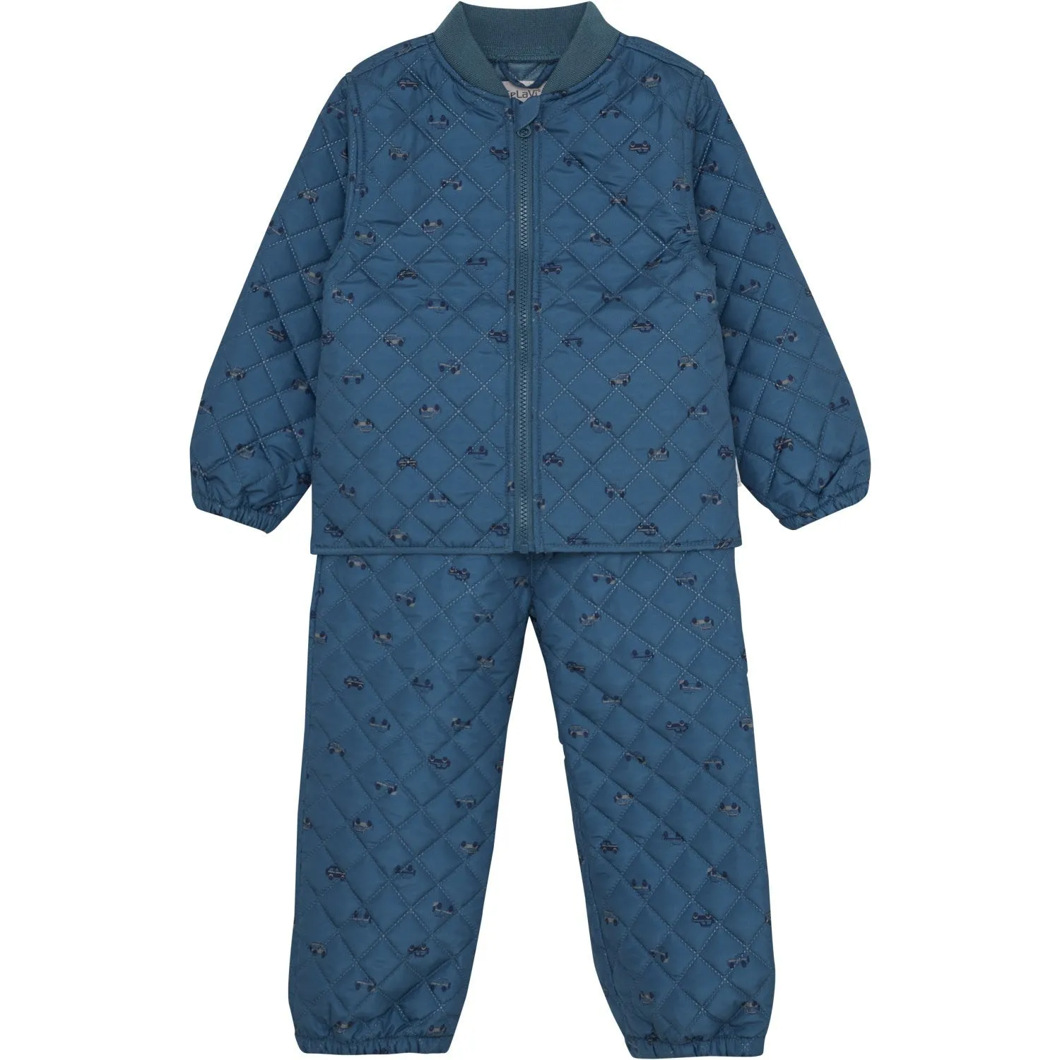 CeLaVi Ice Blue Thermal Set - AOP Decorative-Design Patterned-Fabric