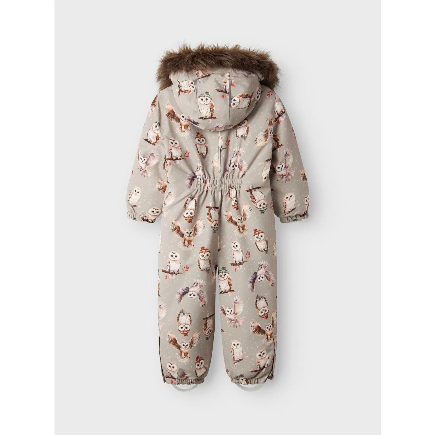 Name It Pure Cashmere Owl Snow10 Snowsuit AOP Fo Cozy long-sleeve shirt