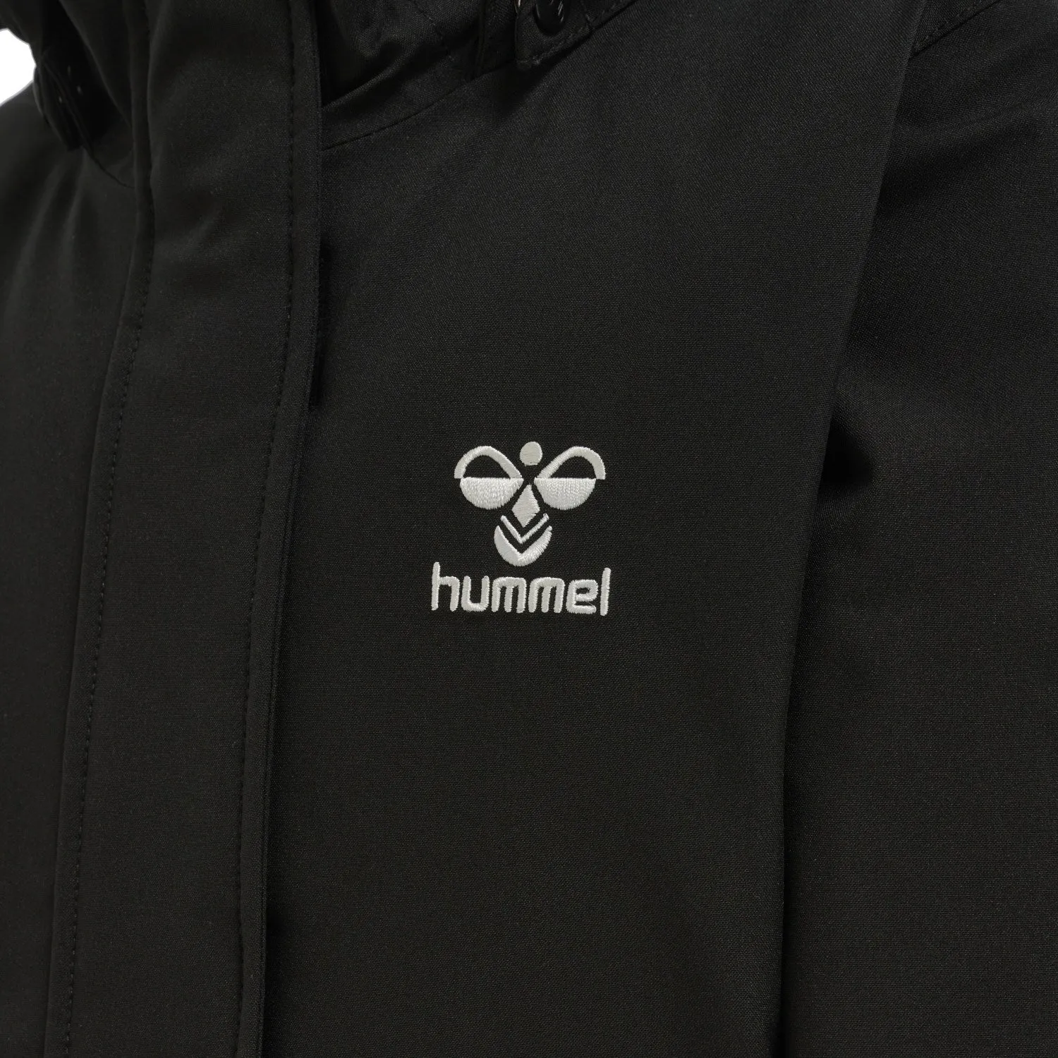 Hummel Black Urban Tex Jacket Slim Fit Cut