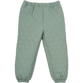 Waist-Cinching Casual office wear Mikk-Line Green Bay Thermal Pant