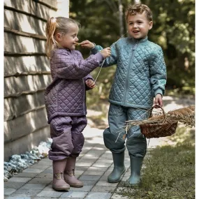 Pastel-Tone Dry-Clean-Only Mikk-Line Thermo Set Basic Twilight Mauve