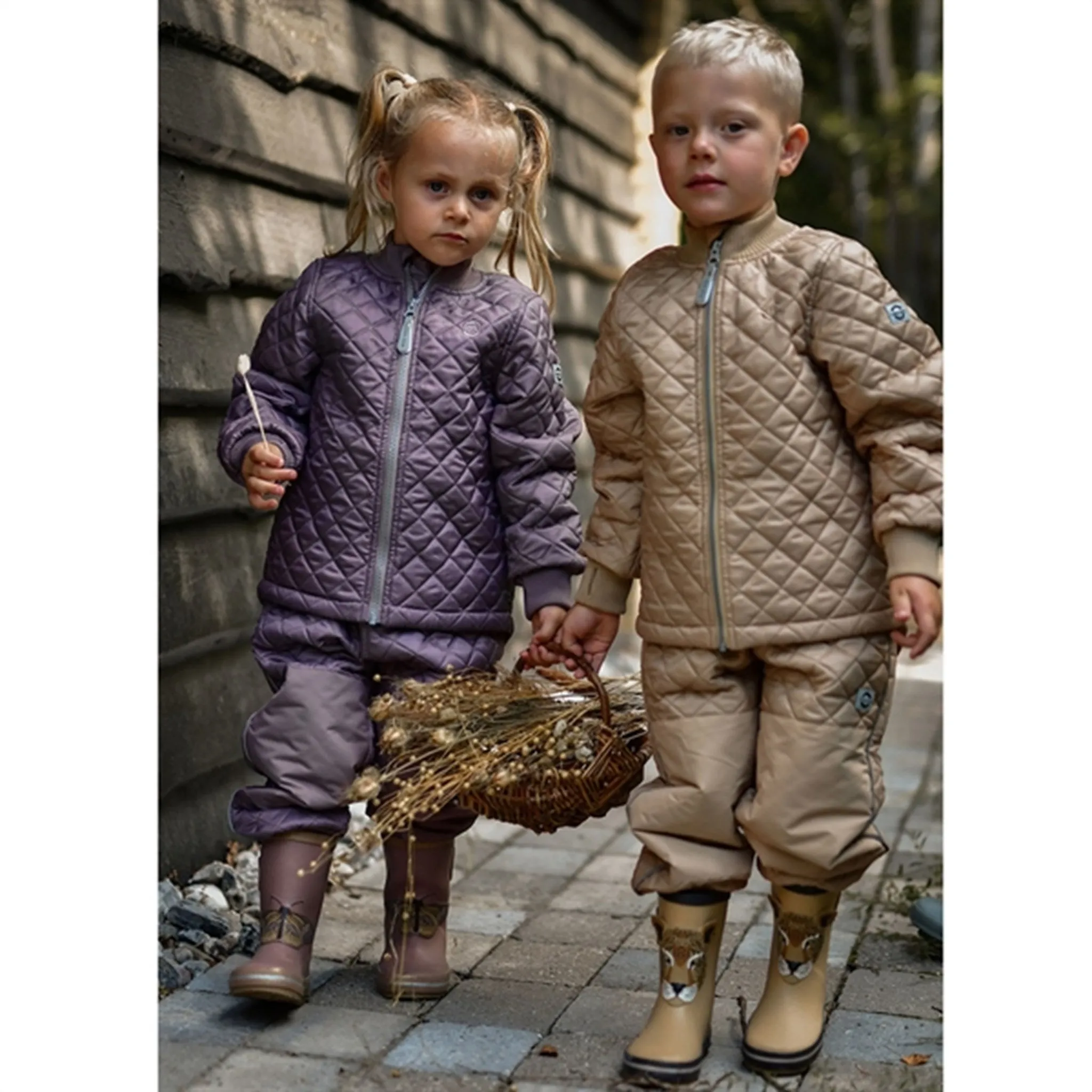 Soft-Lining Flattering blouse Mikk-Line Thermo Set Basic Twilight Mauve