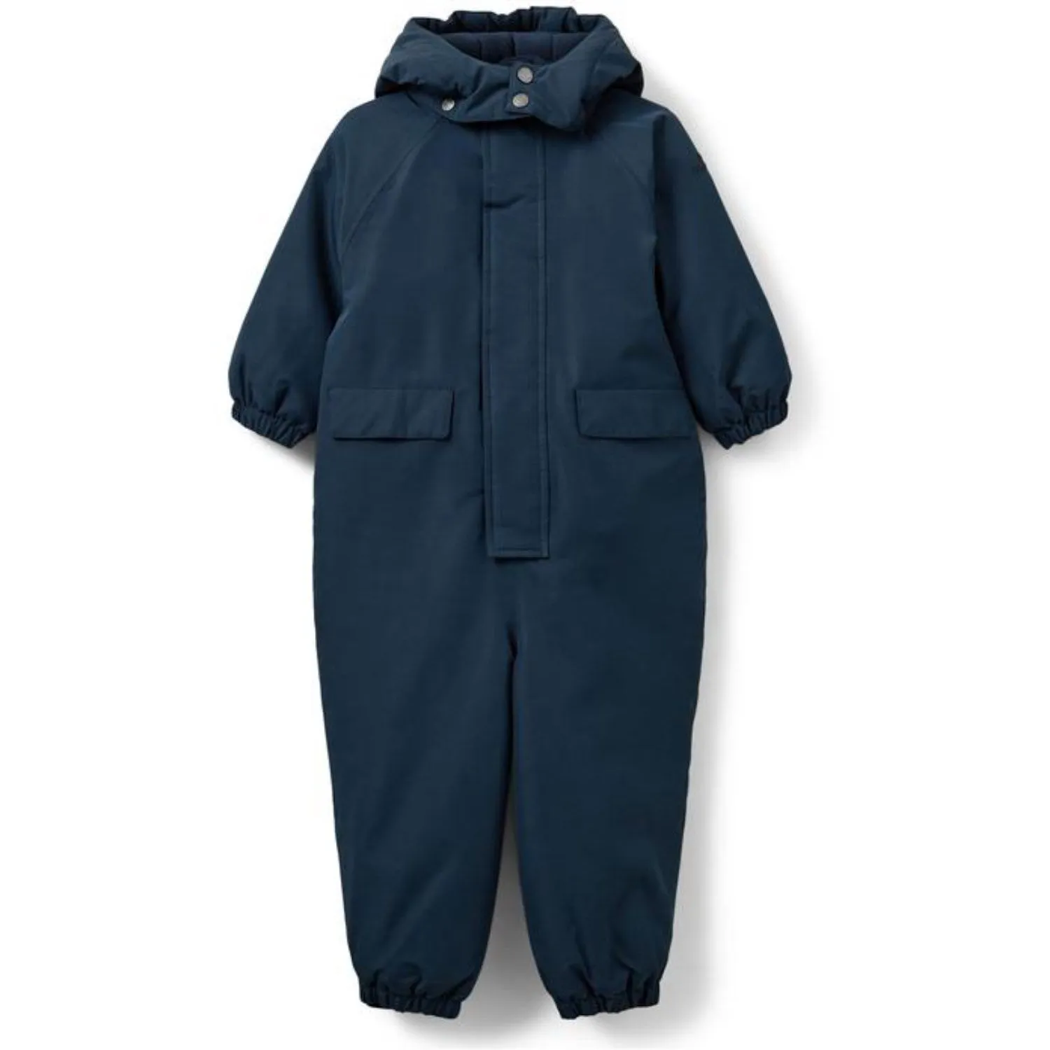 Sofie Schnoor Dark Blue Snowsuit Trendy textured shirt