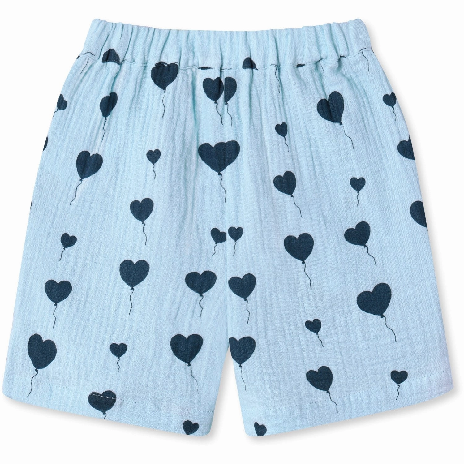 Double Stitched Seams dress shirt Fliink Dream Blue Love Shorts