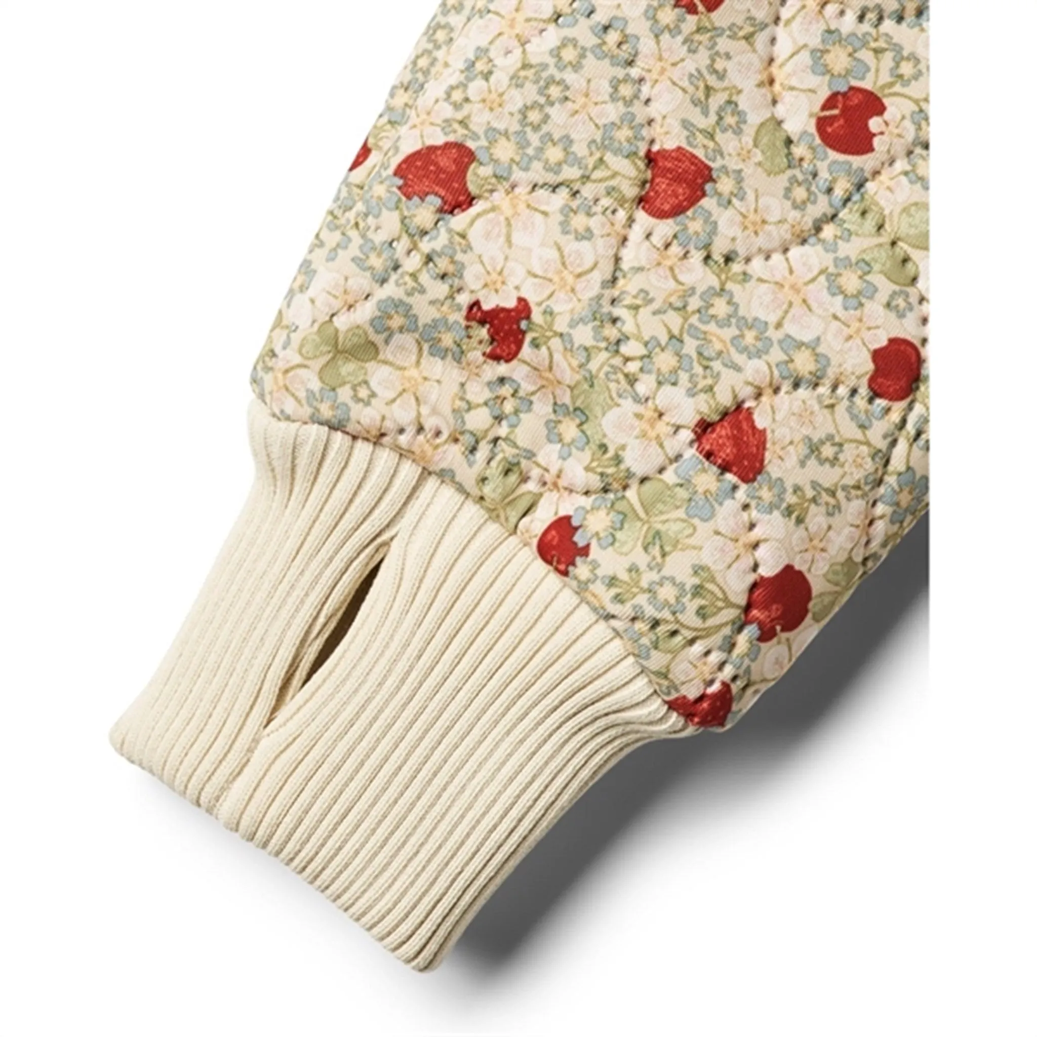 Wheat Thermo Strawberry Jacket Thilde Satin-Finish