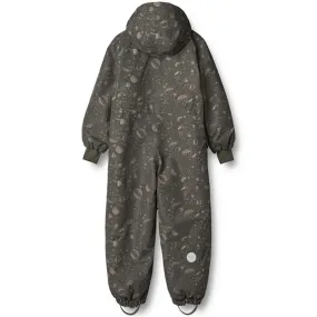 Oversized-Fit Wheat Snowsuit Miko Tech Dry Black Space