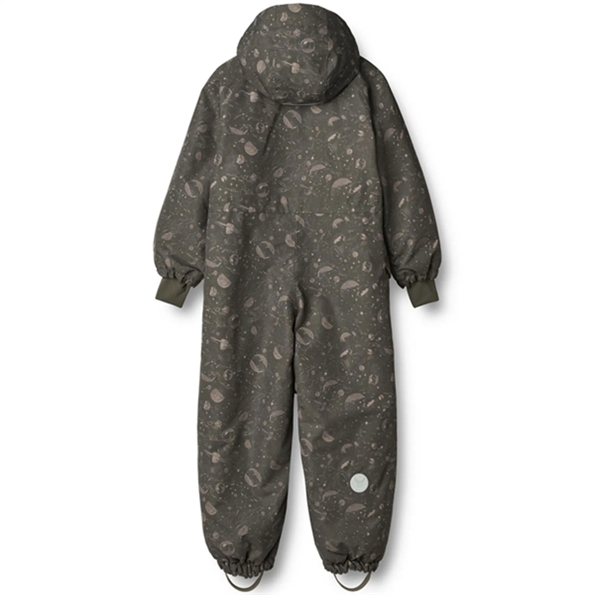 Oversized-Fit Wheat Snowsuit Miko Tech Dry Black Space