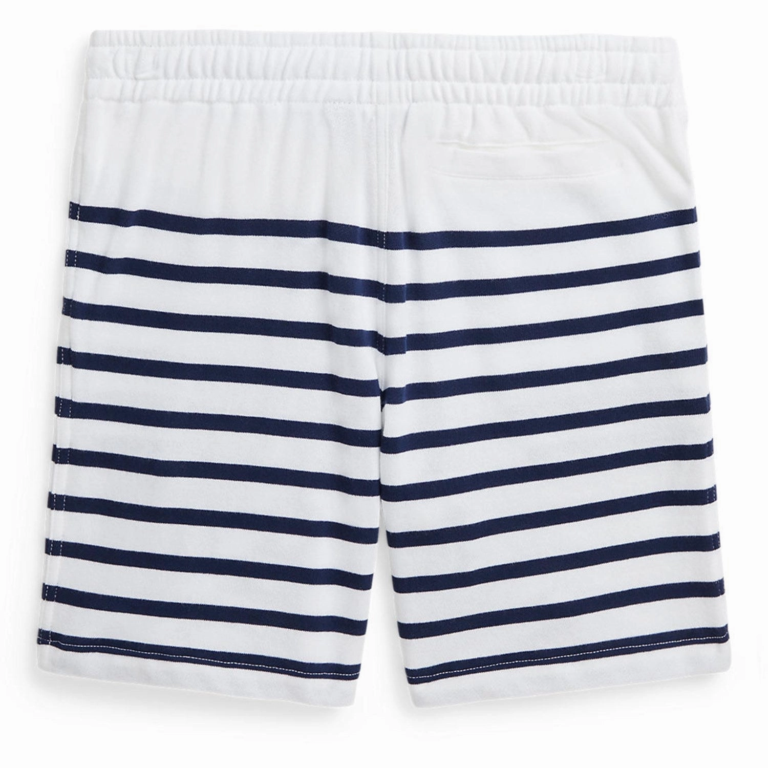Reflective Trim Detail Chill Style Polo Ralph Lauren White/Spring Navy Shorts