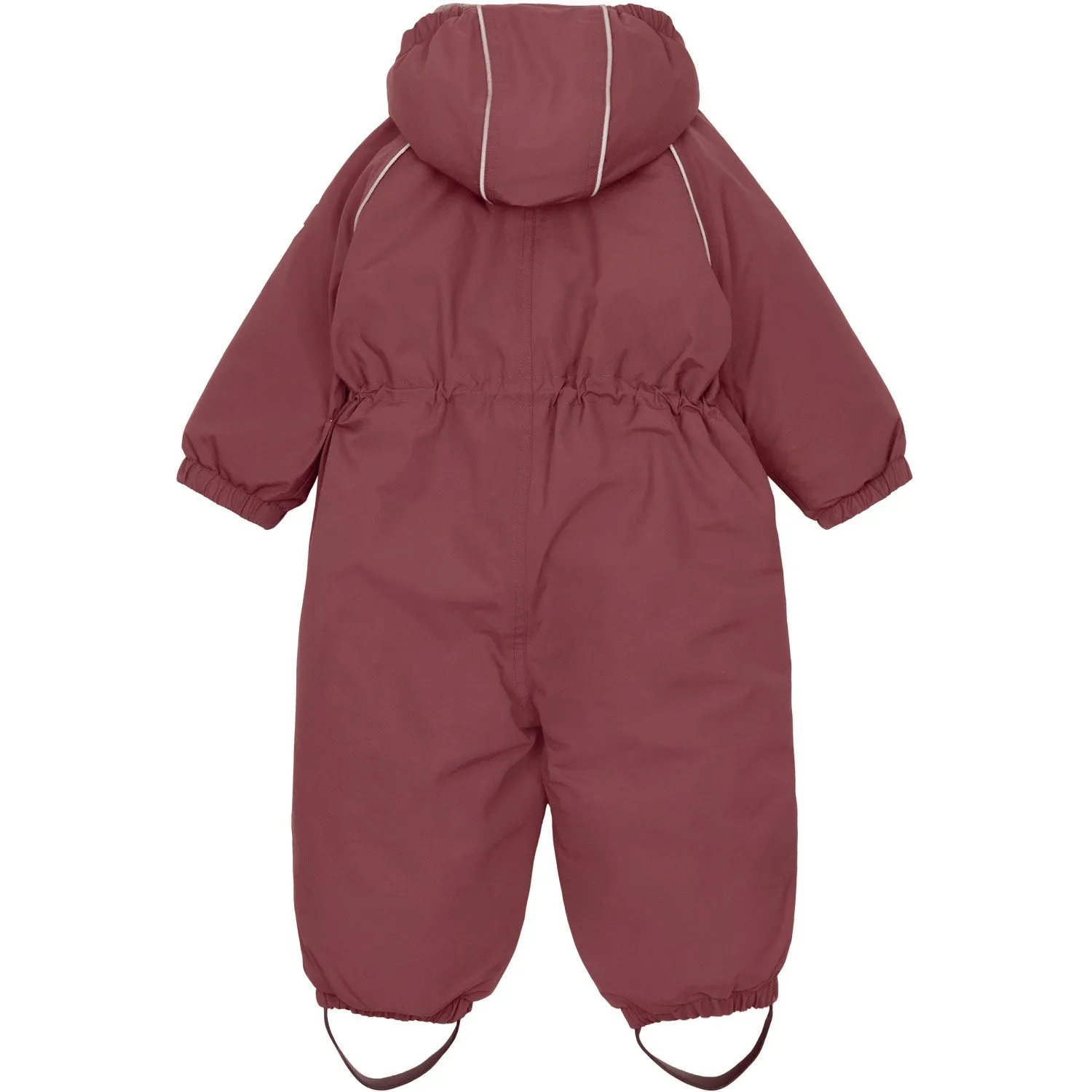 Exclusive-Design Effortless layering piece Mikk-Line Rose Brown Nylon Suit Solid