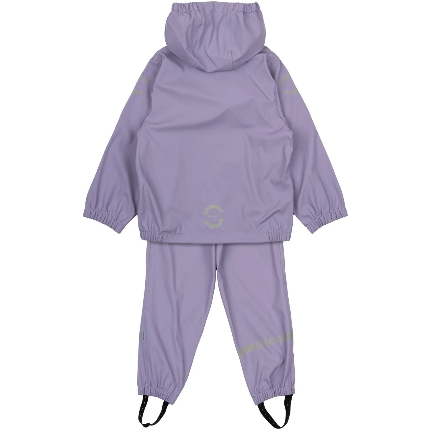 Light Design Packable Jacket Mikk-Line Dusk Suspenders PU Rain Recycled