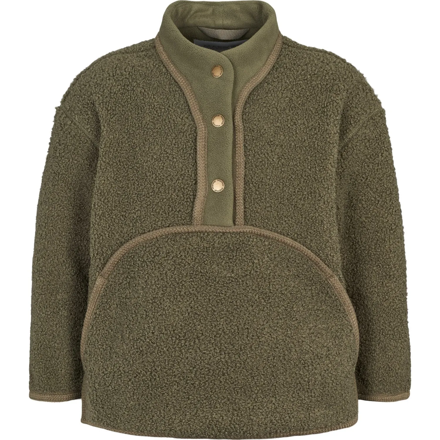 Crisp Weather MarMar Bonded Teddy Olive Leaf Joy Fleece Jacket