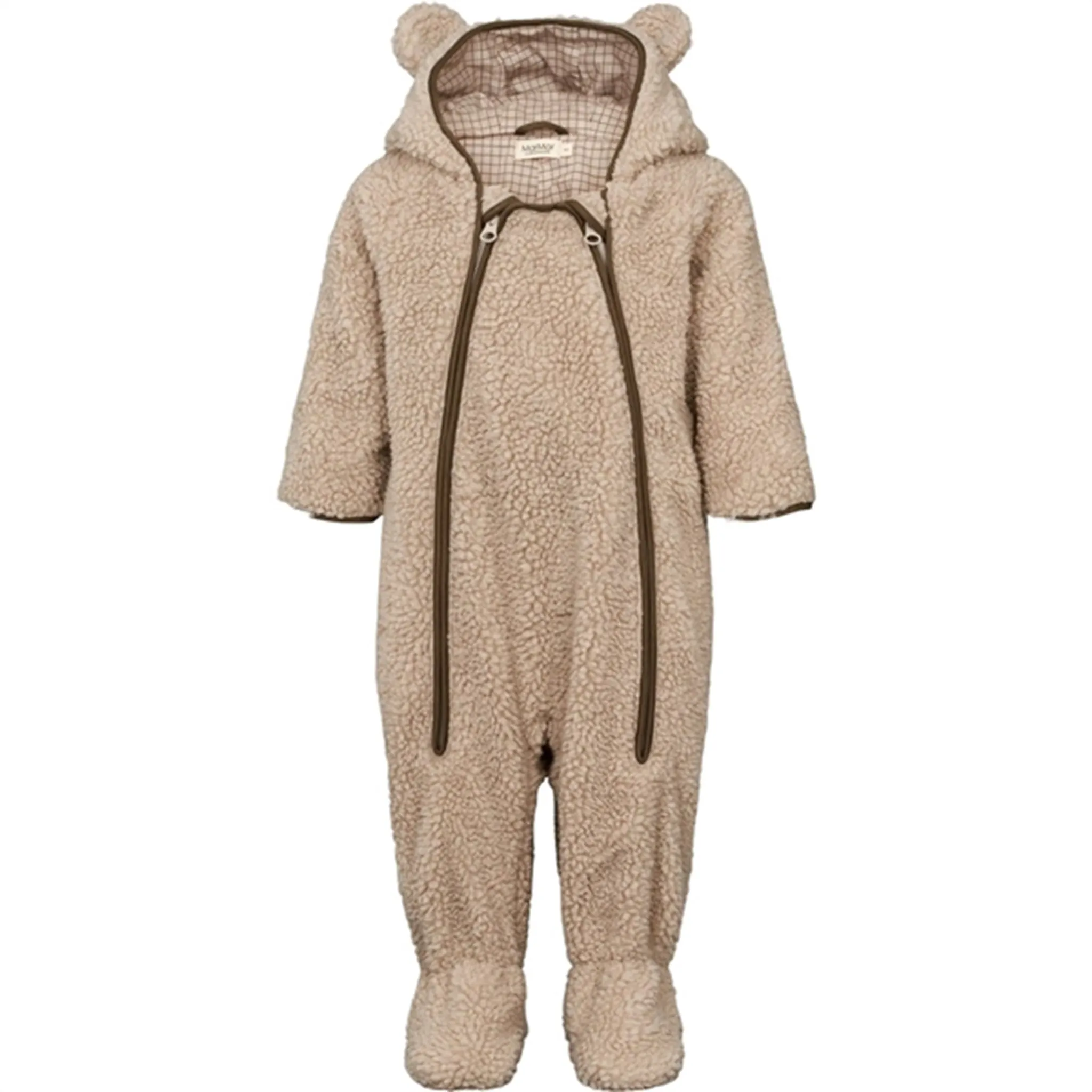 MarMar Robert B Teddybear Fleece Suit Pepple Base Coverage Classic Look