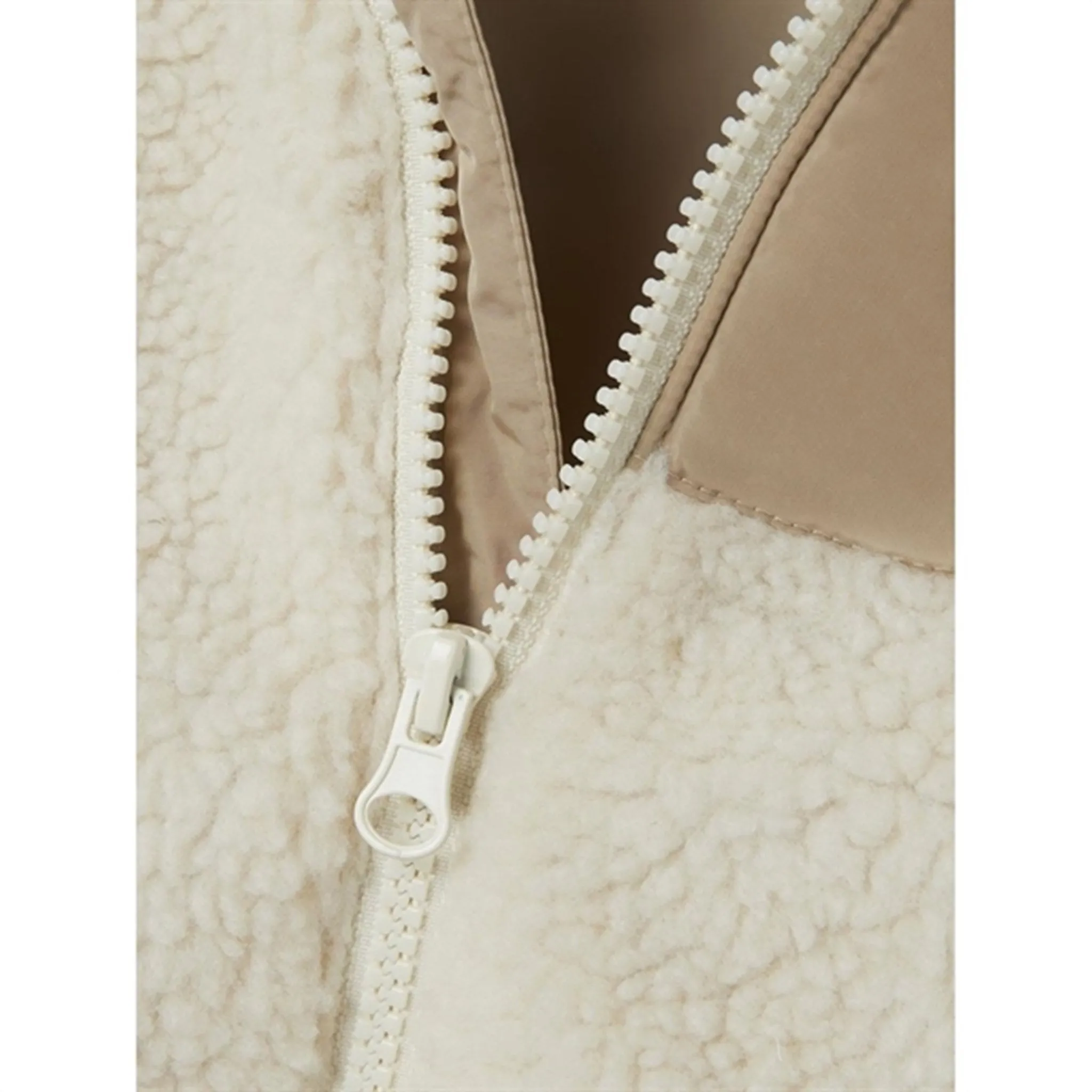 Name it Whitecap Gray Mosie Teddy Jacket All Purpose Fit