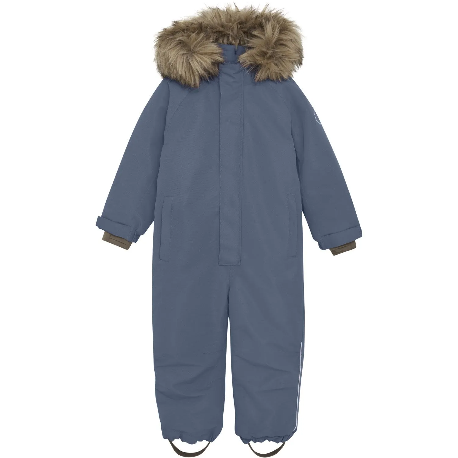 En Fant Flint Stone Snowsuit W. Fake Fur Cuffed-Sleeve