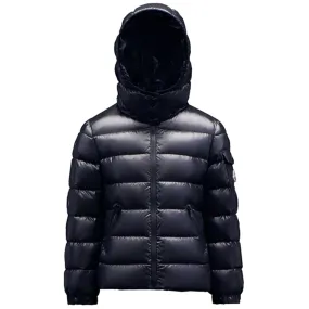 Moncler Bady Giubbotto Jacket Navy Non-Iron Trendy loose-fit shirt