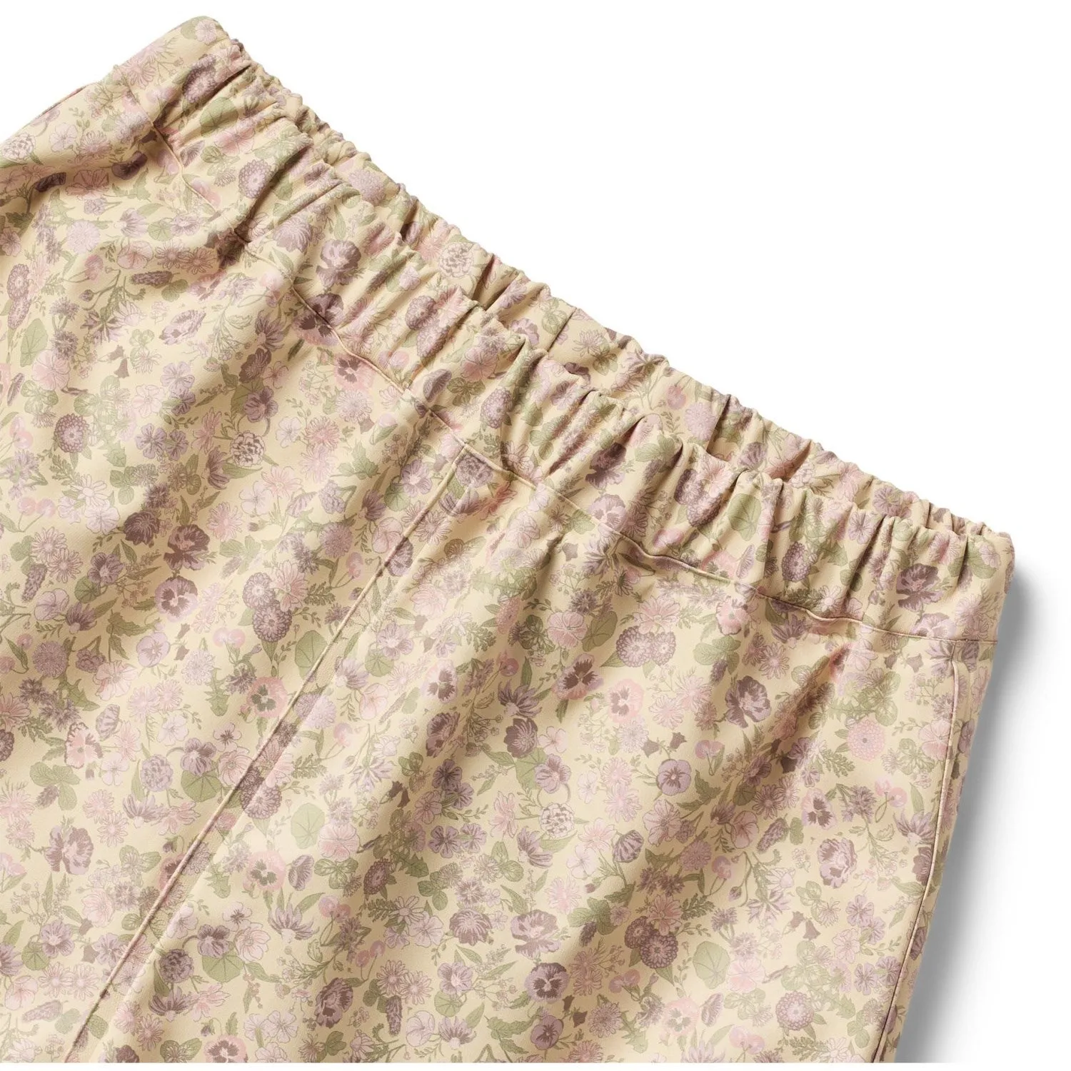 Rainy Outdoors Splash proof Wheat Rose Flower Field Rainwear Olo Trousers