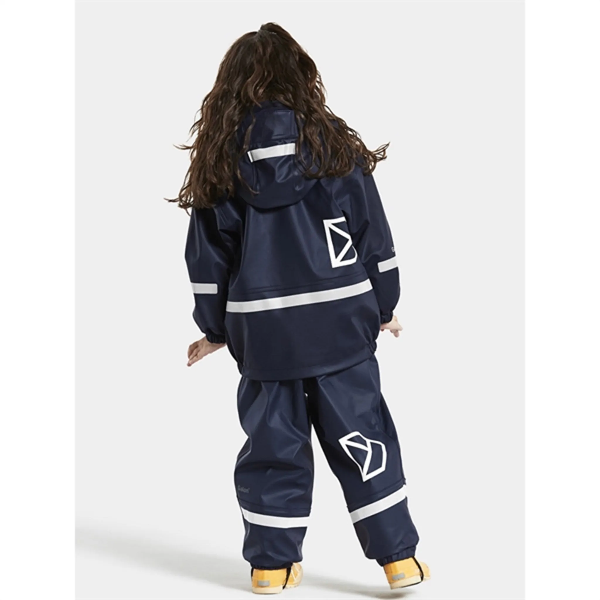On The Go Didriksons Boardman Kids Navy Rain Set