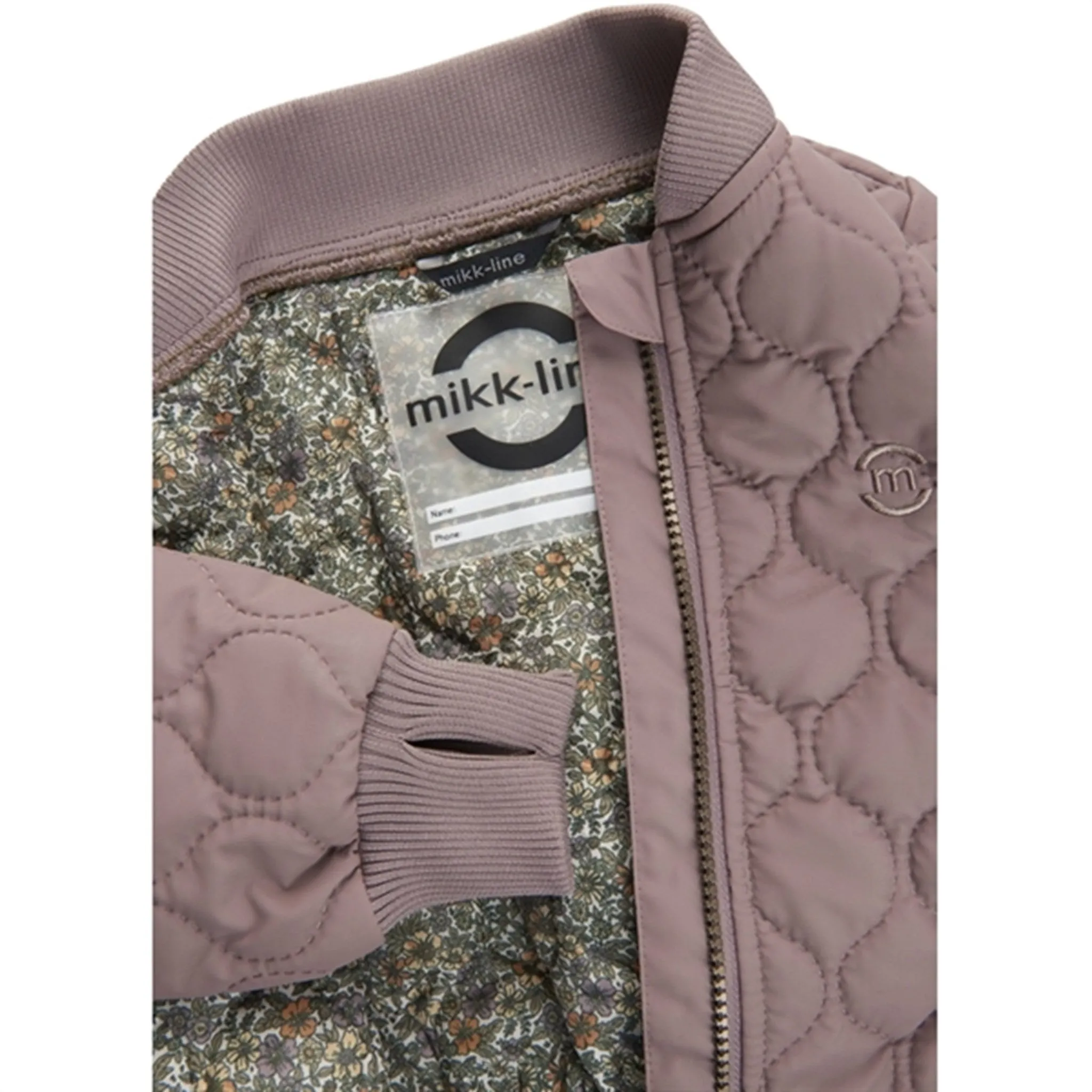 Lightweight-Comfort Open-back Mikk-Line Duvet Coat Twilight Mauve