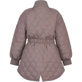 Mikk-Line Duvet Coat Twilight Mauve Street-Style