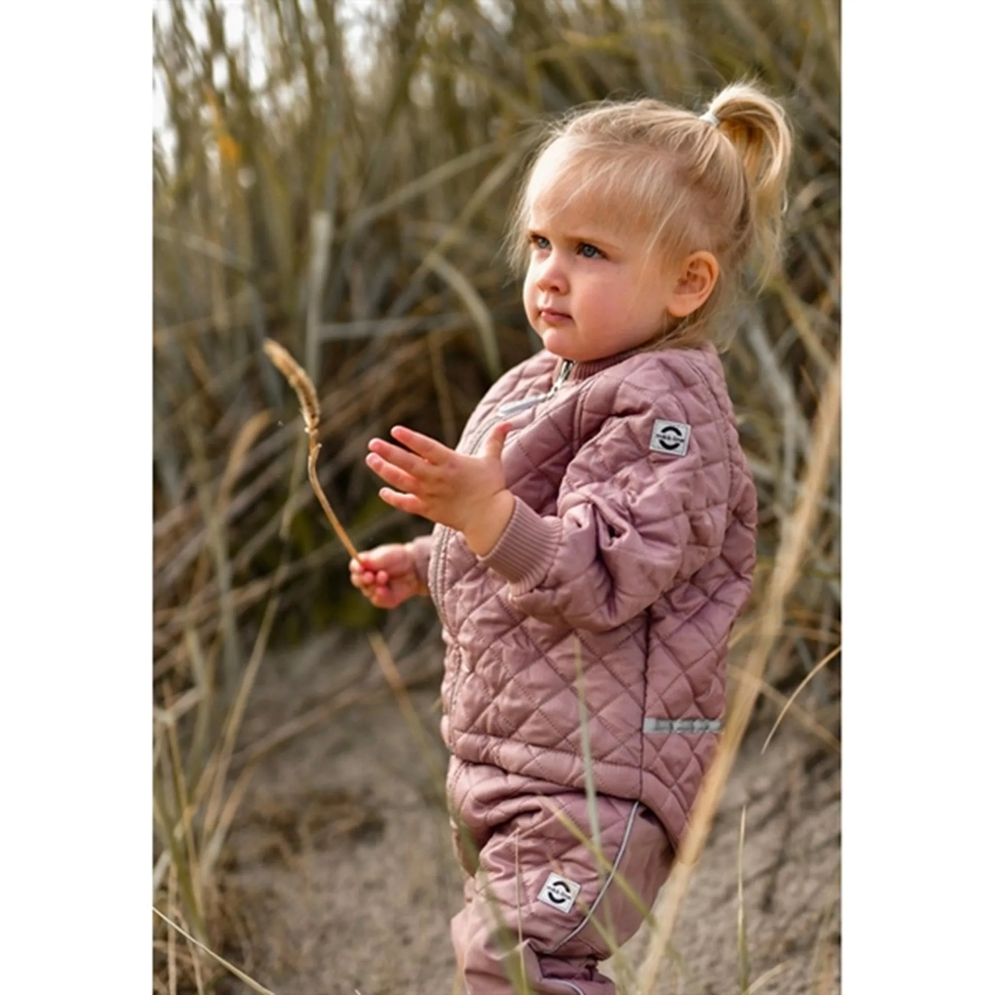 Ombre-Effect Trendy button-down Mikk-Line Termos?t Basic Adobe Rose