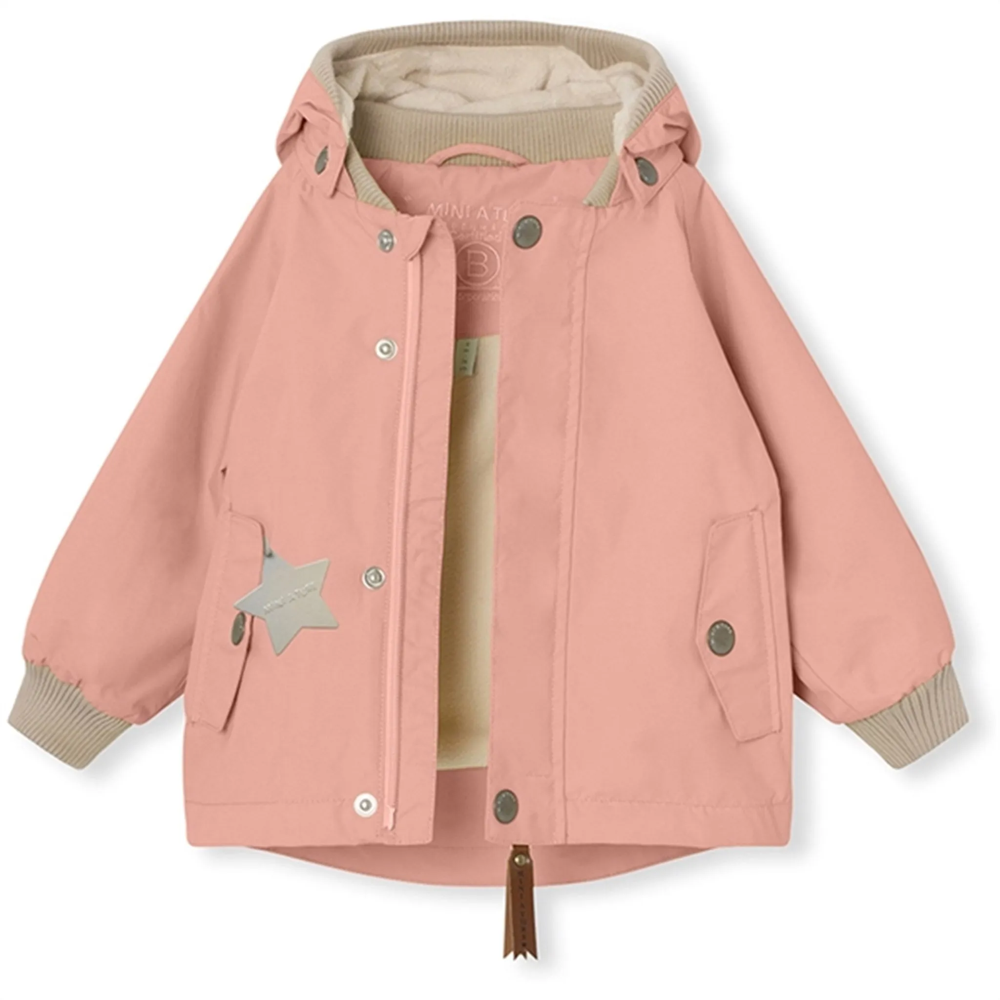 MINI A TURE WALLY Spring Jacket w/Fleece Lining Rosette Rose Motion Friendly Danger
