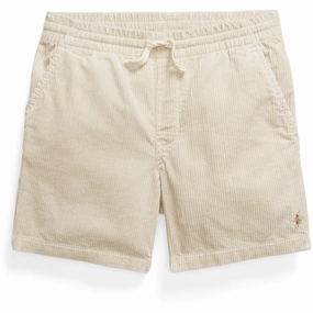 Polo Ralph Lauren Khaki Stone Prepster Shorts Ergonomic Curved Seams Weekend Outfit