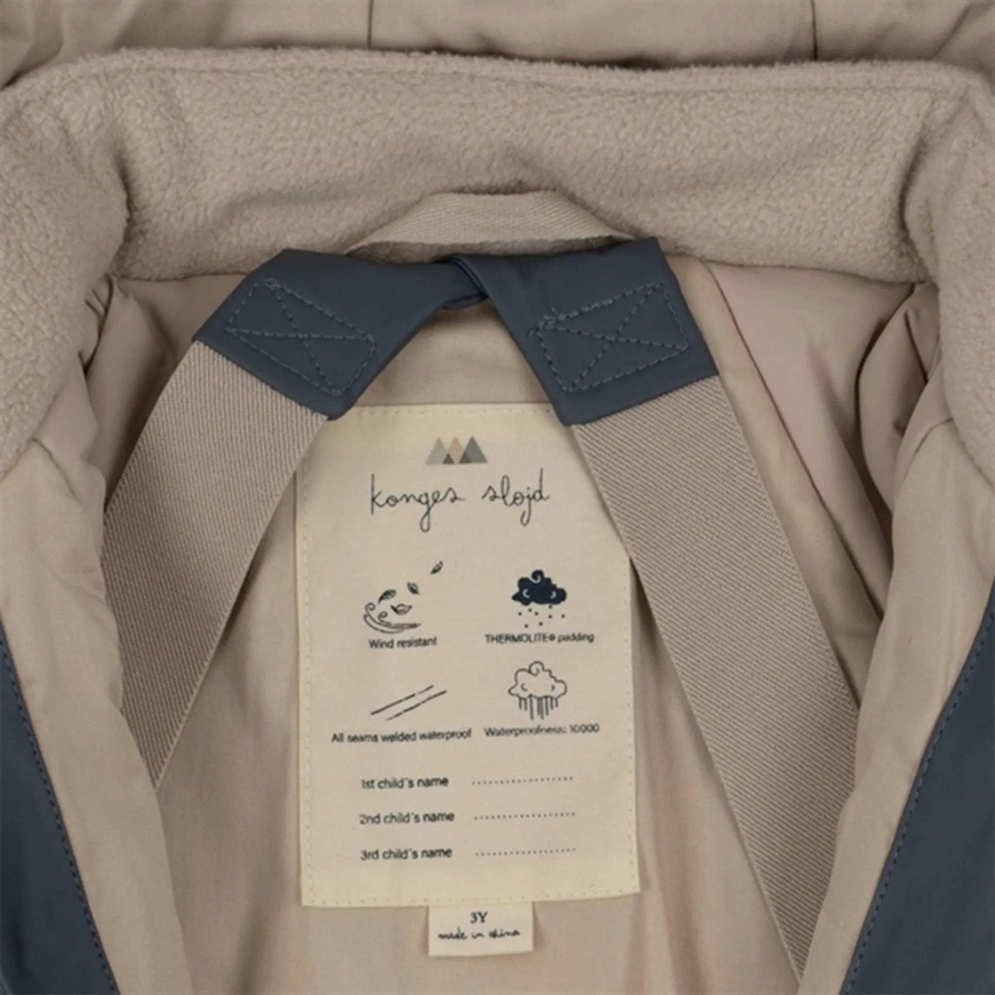 High-Low-Hem City-Style Konges Sl?jd Stormy Weather Nohr PUSnow Suit