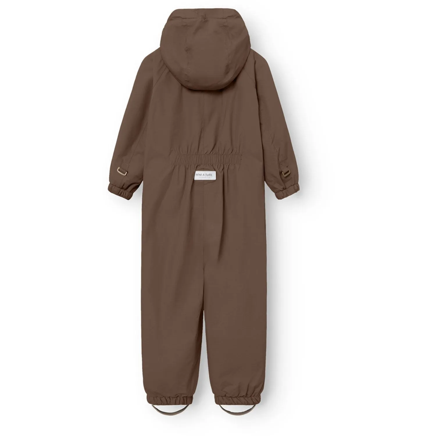 Mini A ture Chestnut Brown Matwilbo Snowsuit. GRS Feminine collar shirt