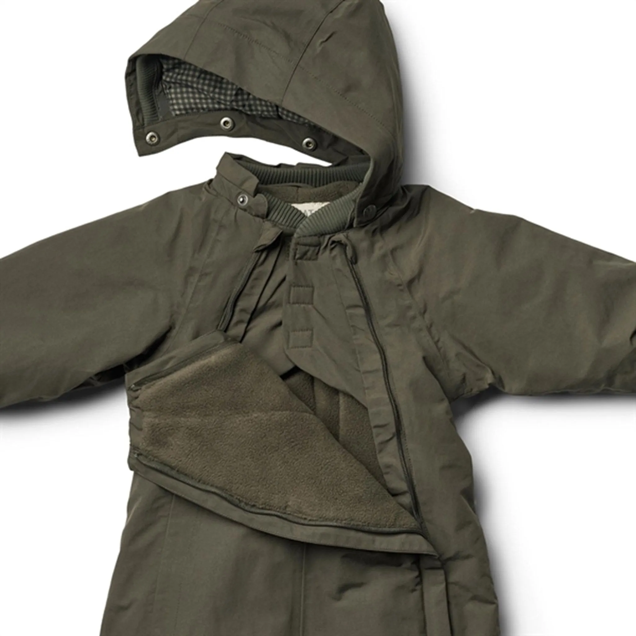 Earth-Tone Wheat Snowsuit Adi Tech Dry Black