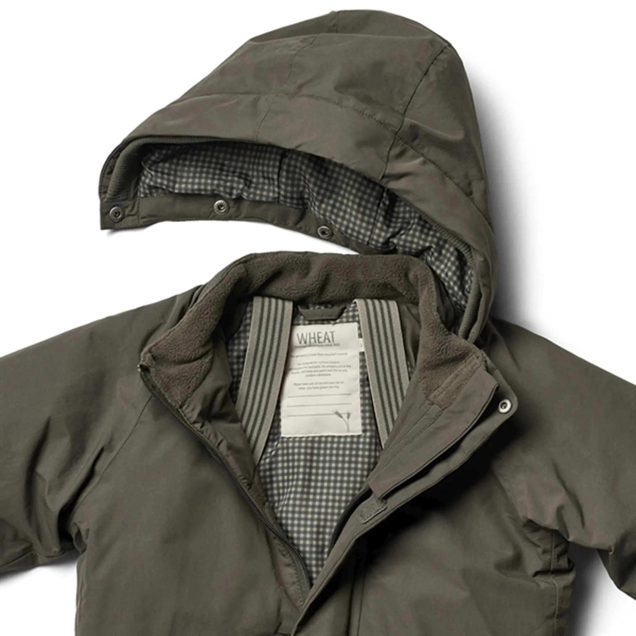 Influencer-Style Wheat Snowsuit Miko Tech Dry Black