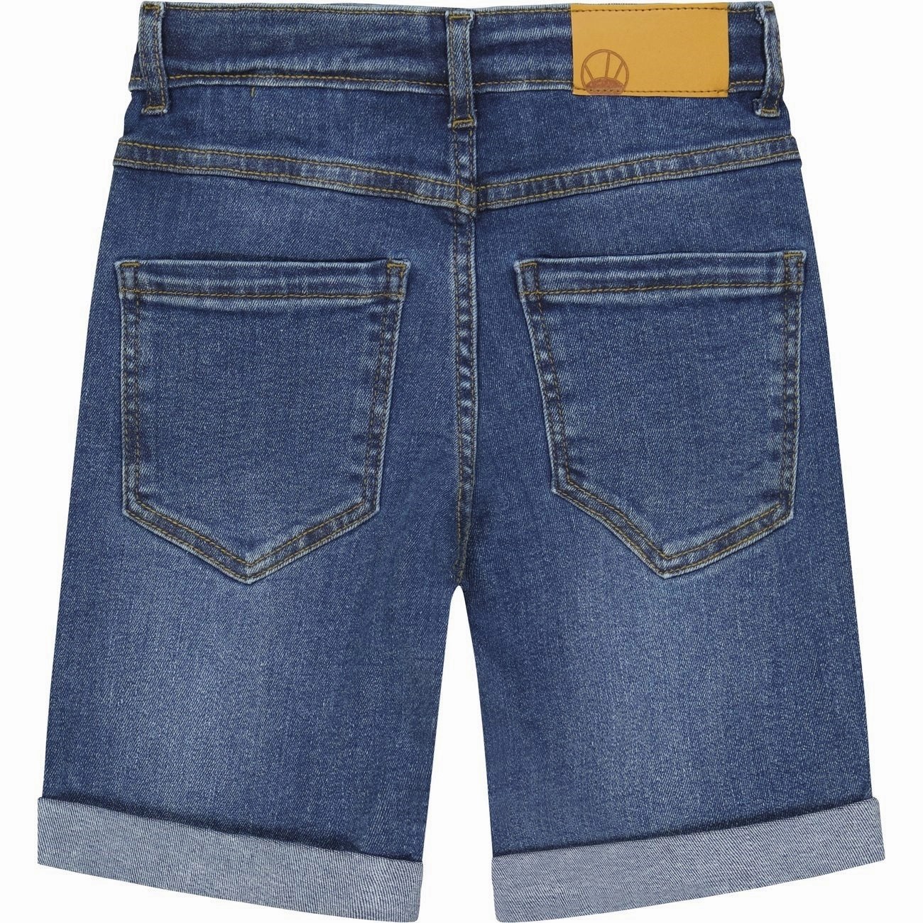 The New Medium blue Denim Shorts Style Basic Versatile Shorts