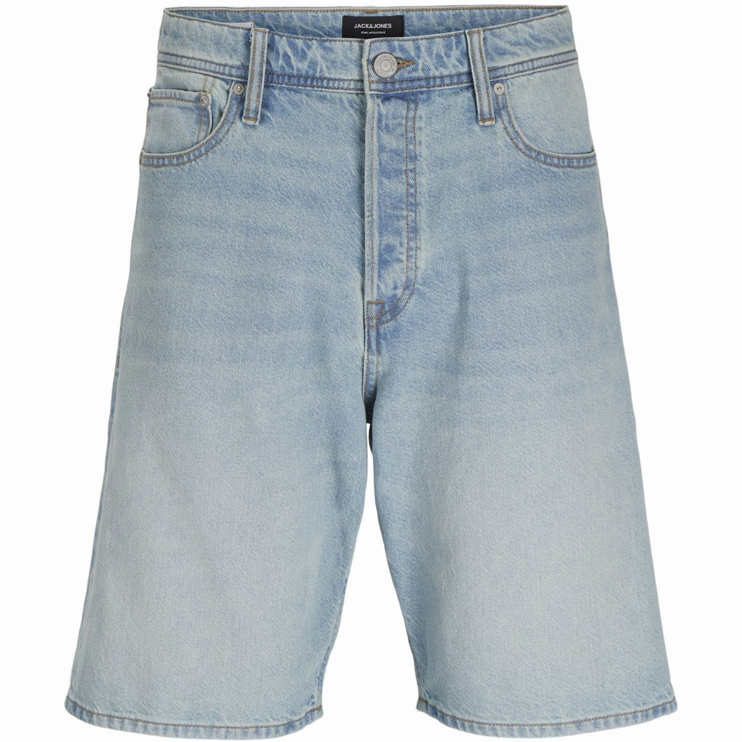 BreathableWebbing energetic look Jack & Jones Junior Blue Denim Opt. 3 Alex Original Shorts Sq 171